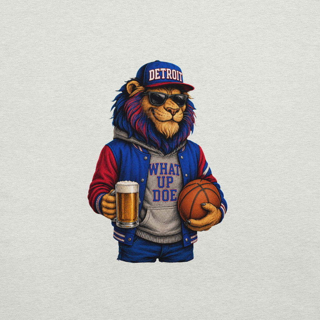 What Up Doe Basketball T-Shirt | Detroit Inspired