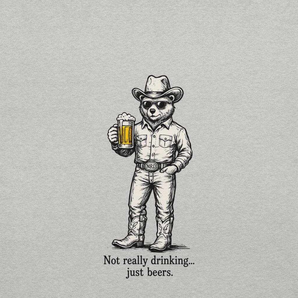 Cowboy Just Beers T-Shirt | Western Beer Tee