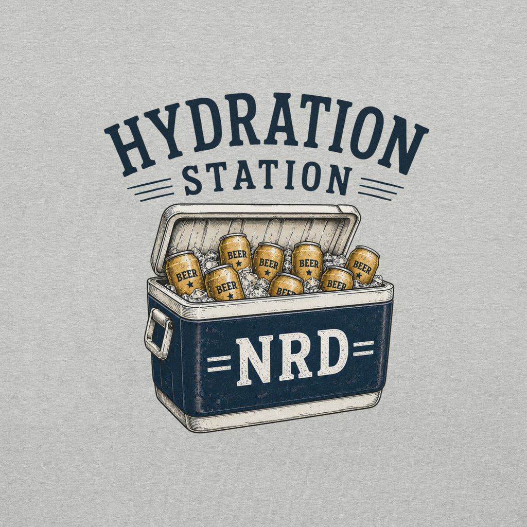 Hydration Station Cooler T-Shirt | Just Beers
