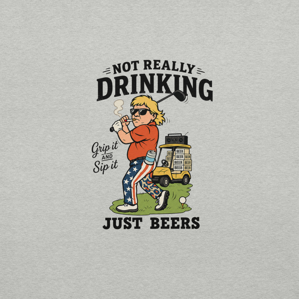 Grip It & Sip It Golfer T-Shirt | Just Beers