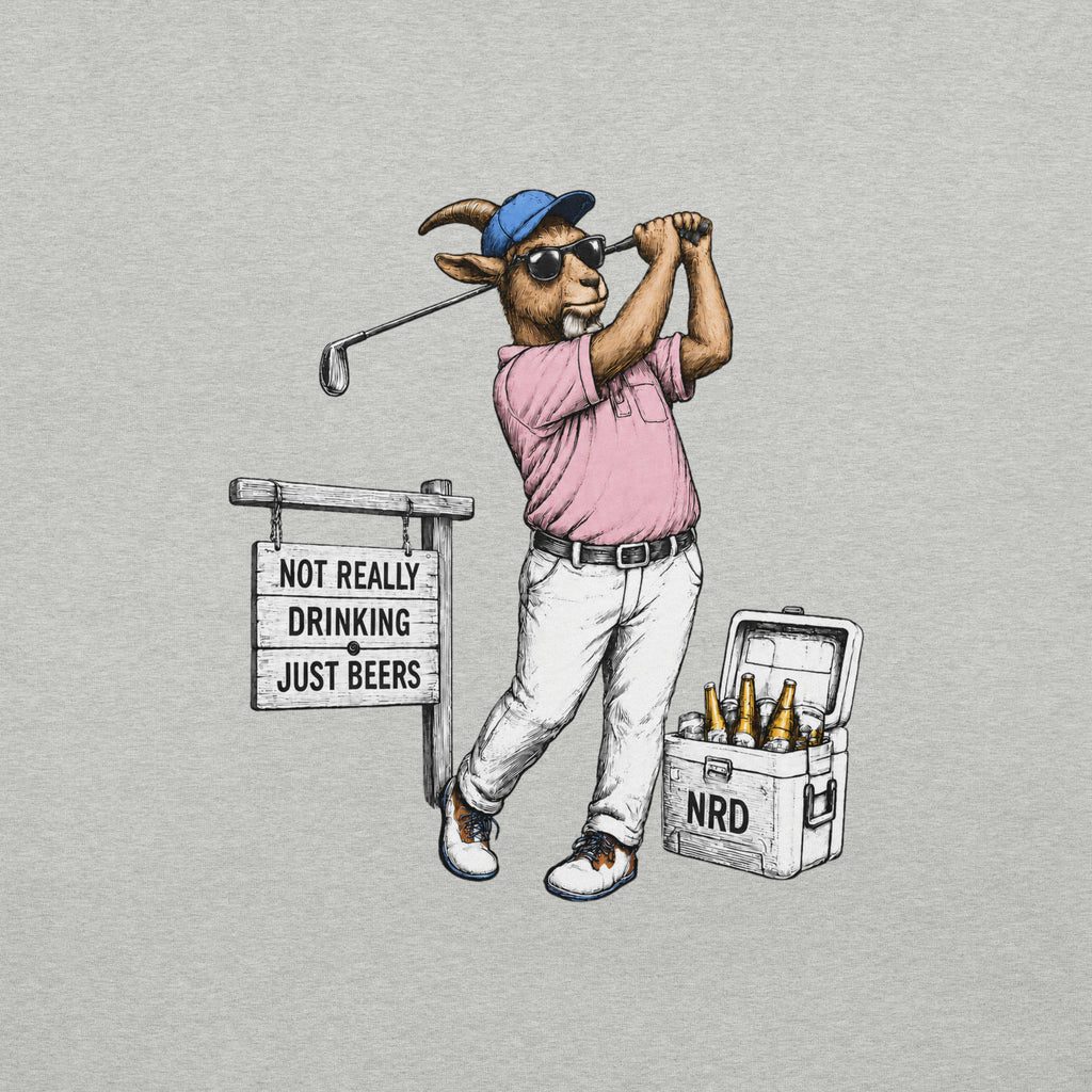 Goat Golfer T-Shirt | Funny Golf Shirt