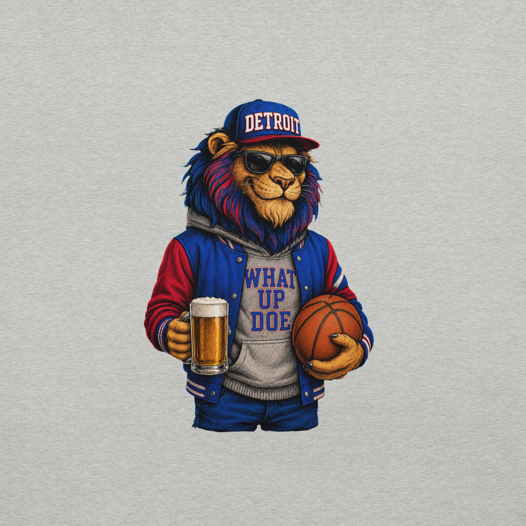 What Up Doe Basketball T-Shirt | Detroit Inspired