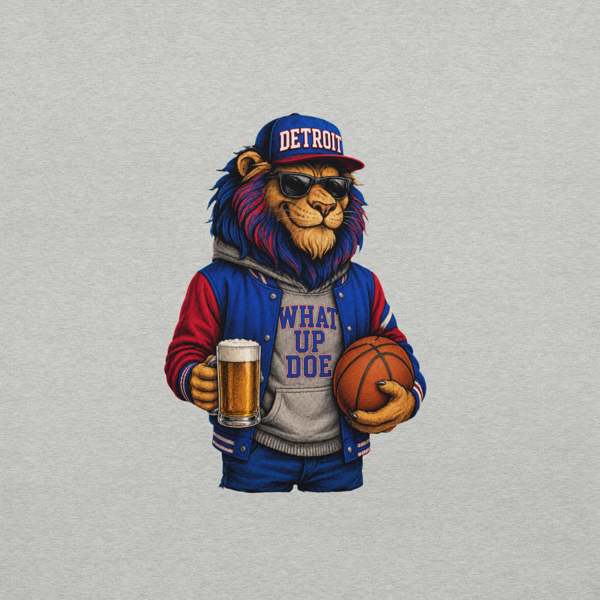 What Up Doe Basketball T-Shirt | Detroit Inspired