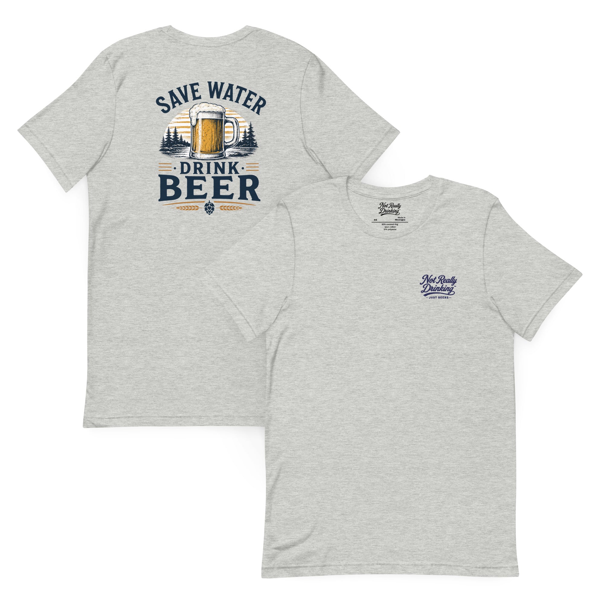 Save Water Drink Beer T-Shirt | Funny Beer Tee