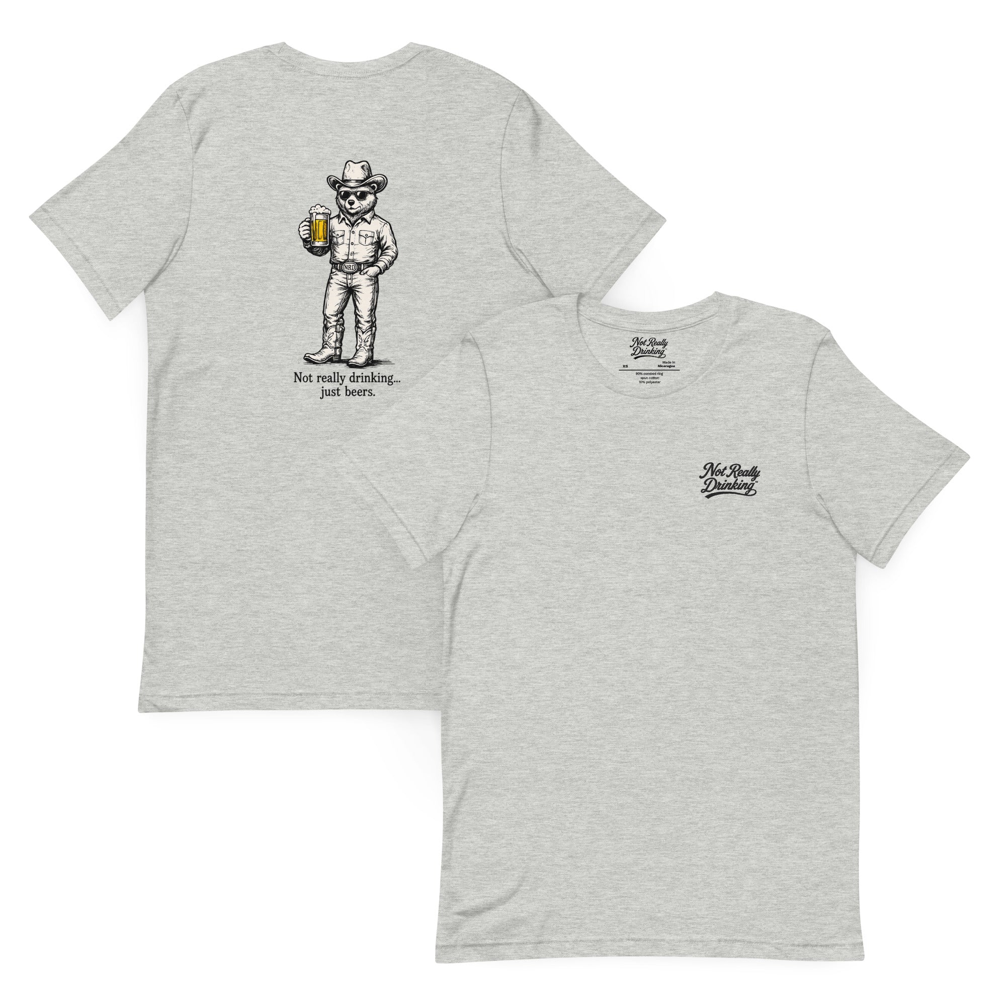 Cowboy Just Beers T-Shirt | Western Beer Tee