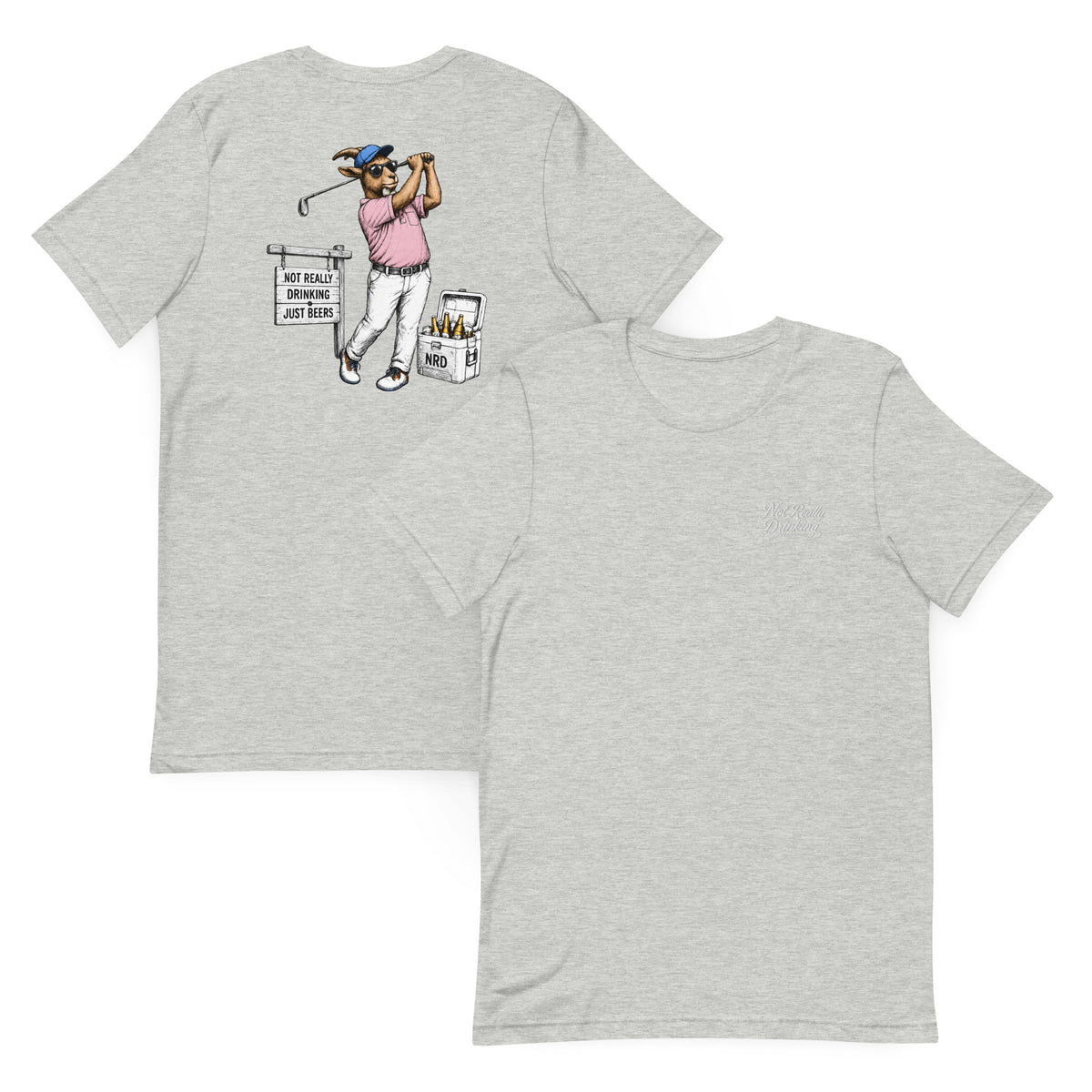 Goat Golfer T-Shirt | Funny Golf Shirt