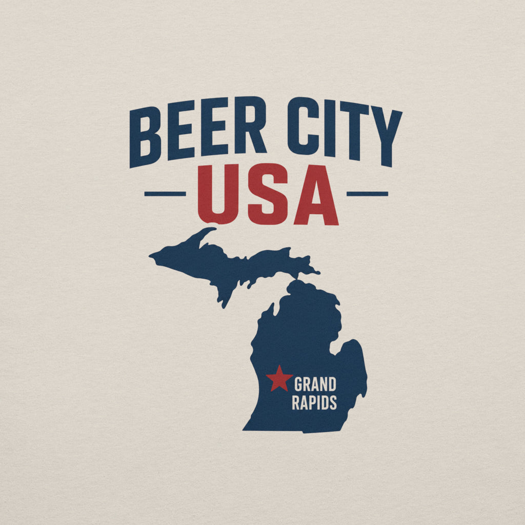 Beer City USA Grand Rapids T-Shirt | Michigan Beer Shirt