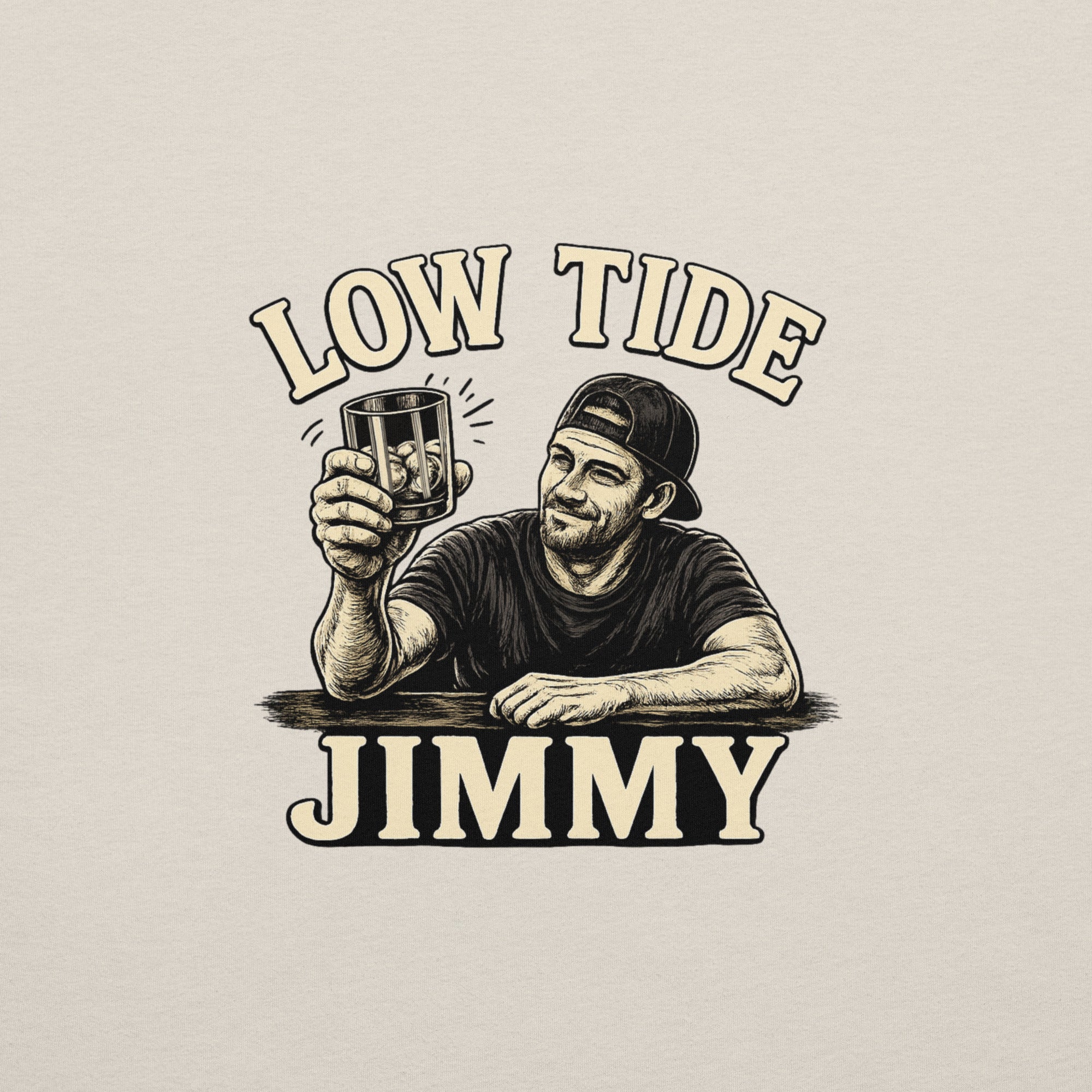 Low Tide Jimmy T-Shirt | Not Really Drinking™
