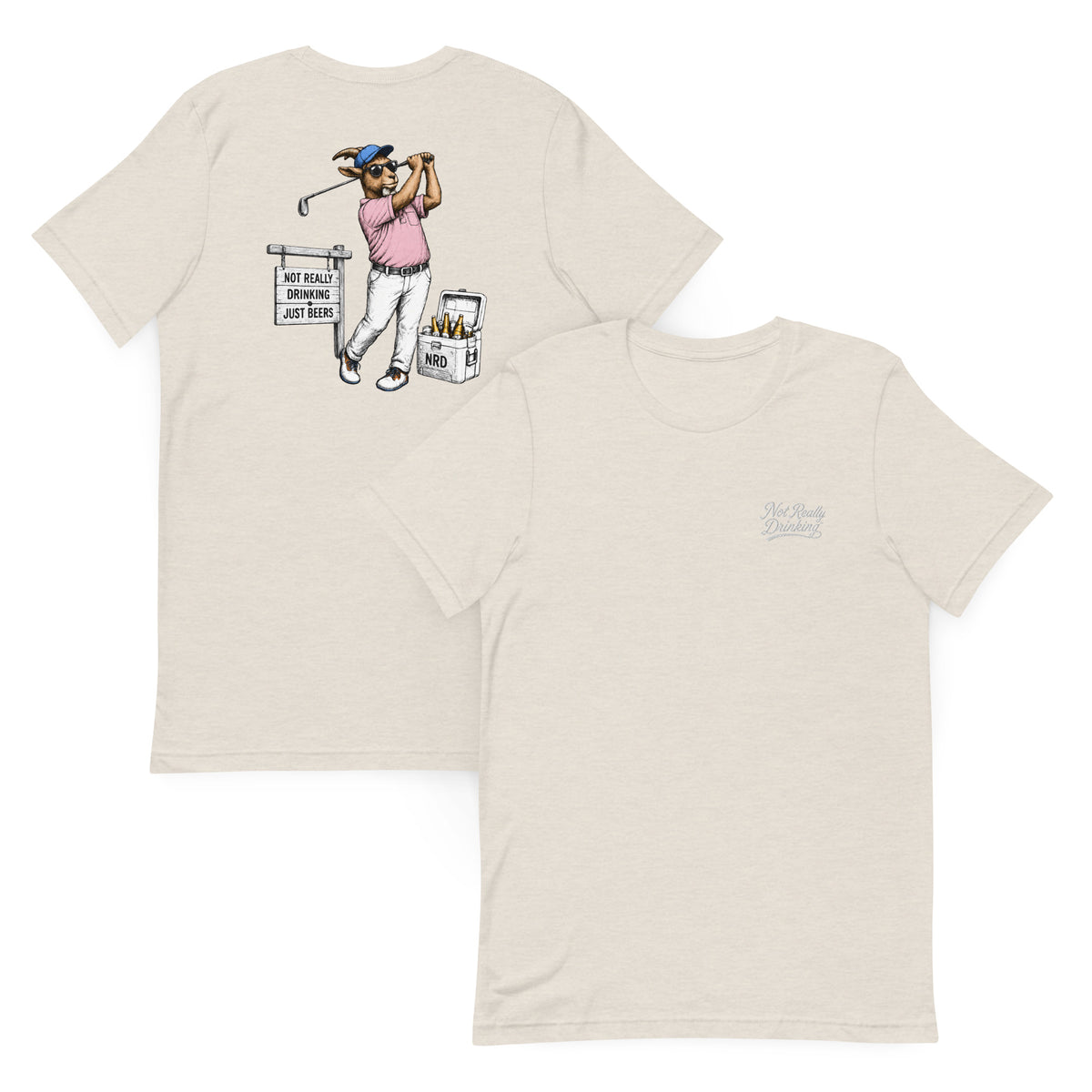 Goat Golfer T-Shirt | Funny Golf Shirt