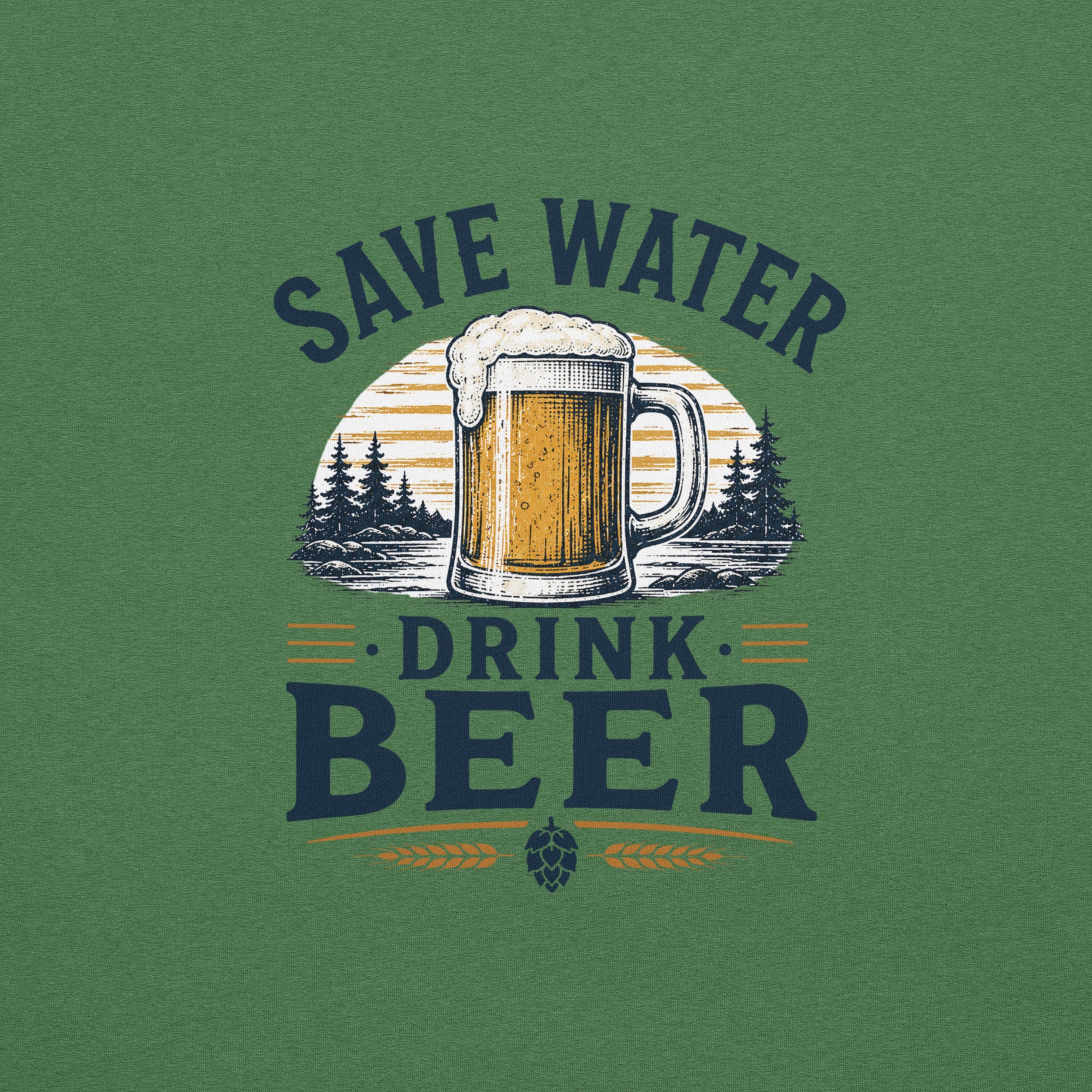 Save Water Drink Beer T-Shirt | Funny Beer Tee