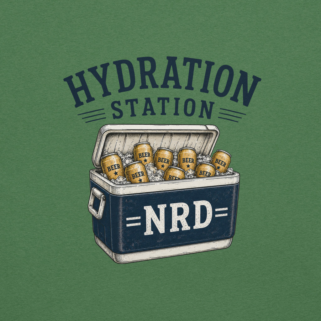 Hydration Station Cooler T-Shirt | Just Beers