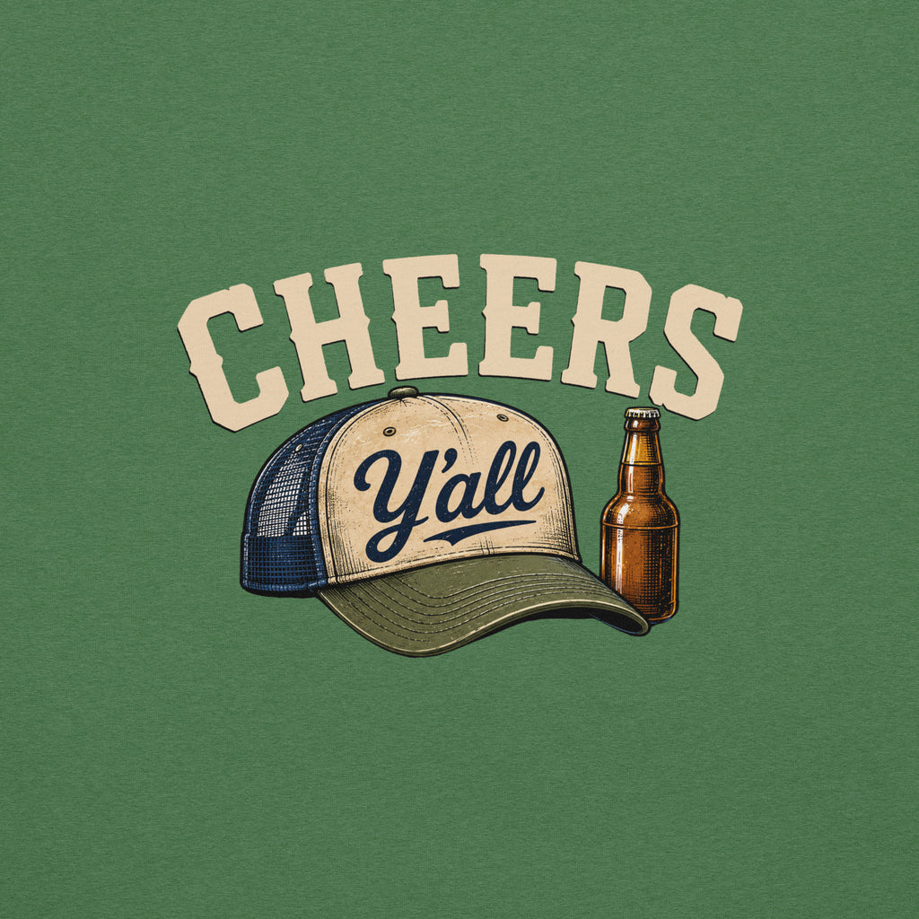 Cheers Y'all Trucker Hat T-Shirt