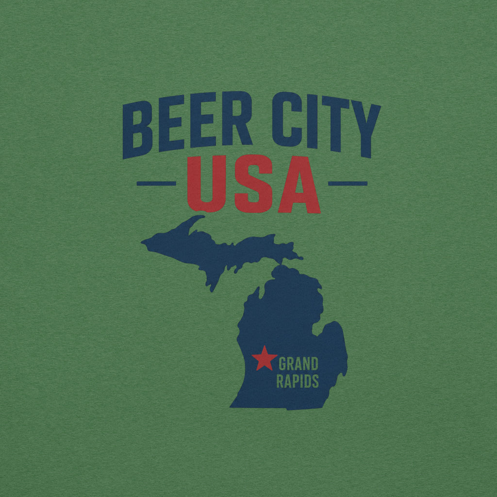 Beer City USA Grand Rapids T-Shirt | Michigan Beer Shirt