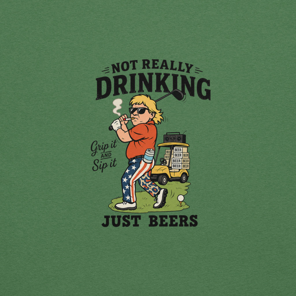 Grip It & Sip It Golfer T-Shirt | Just Beers