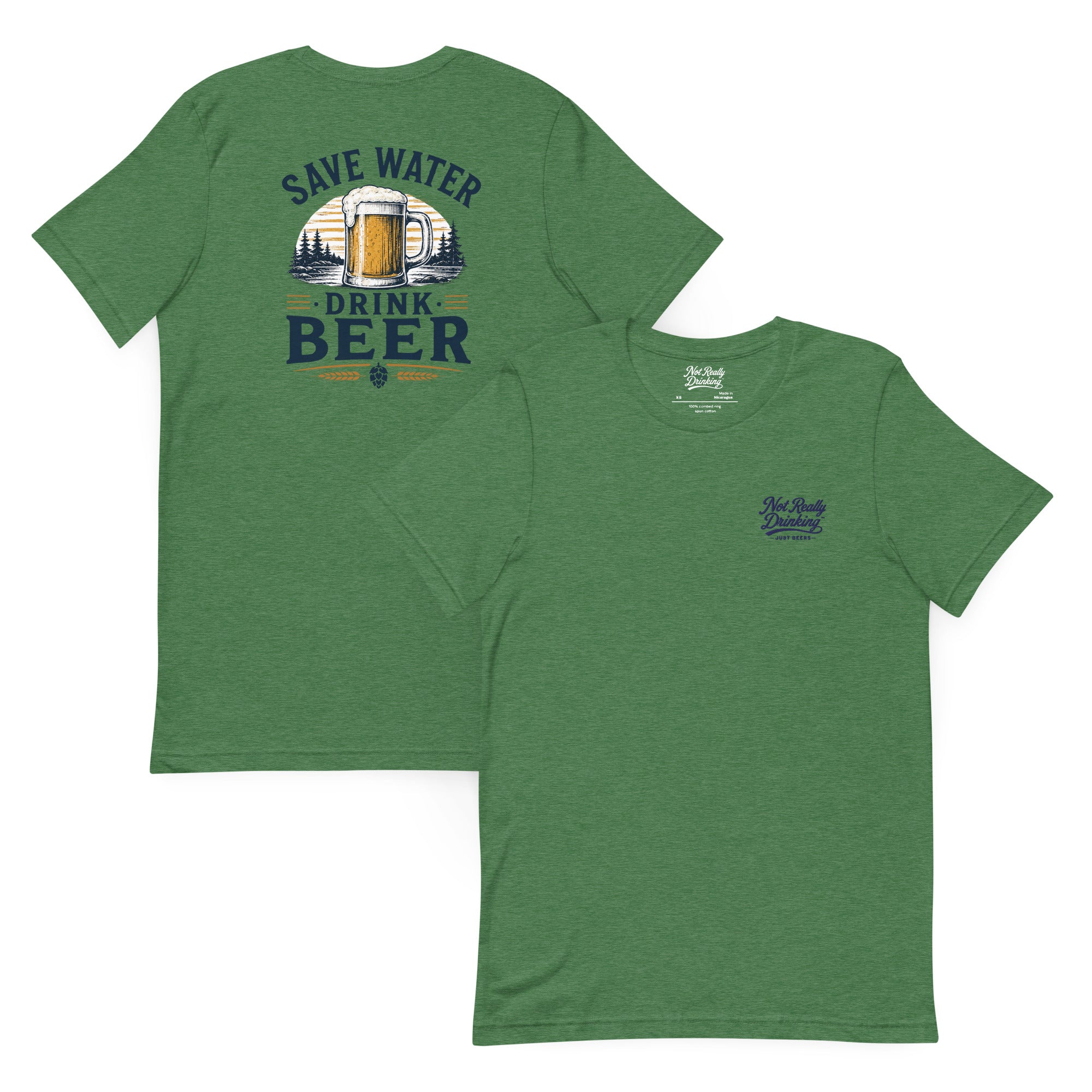 Save Water Drink Beer T-Shirt | Funny Beer Tee