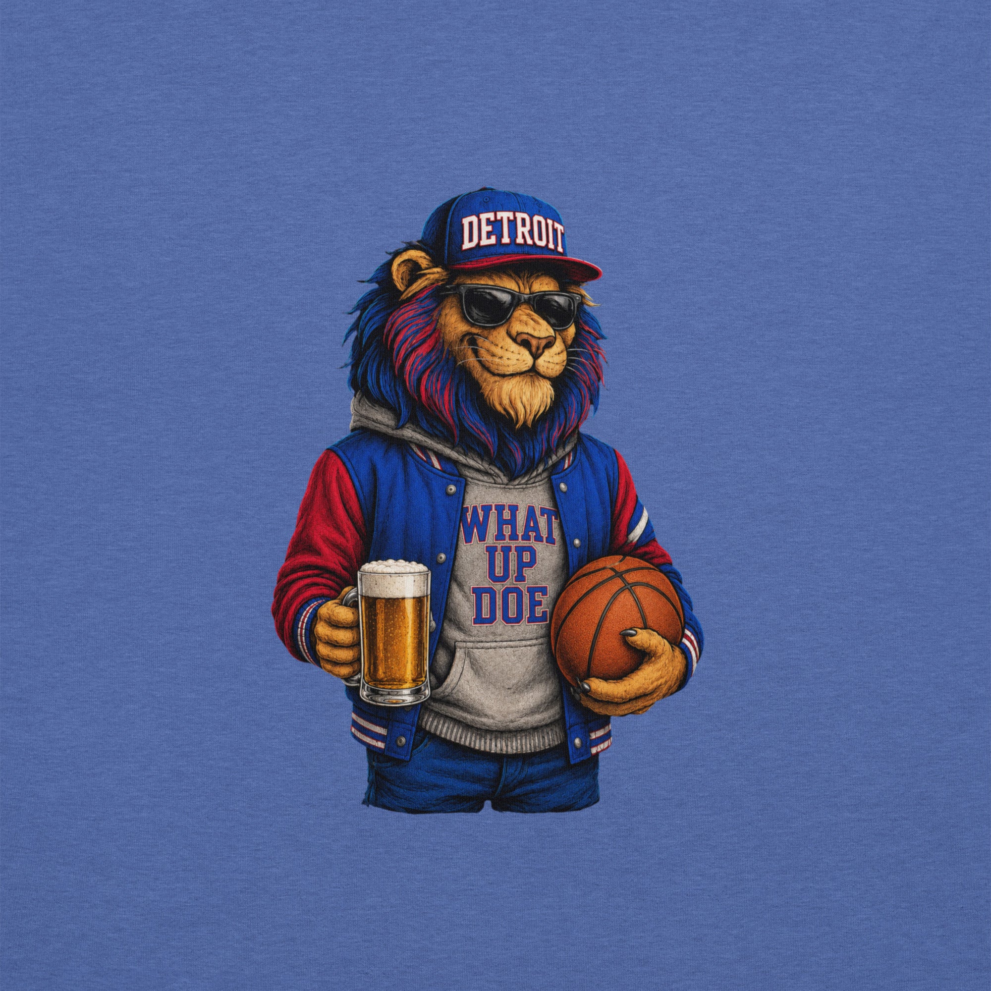 What Up Doe Basketball T-Shirt | Detroit Inspired