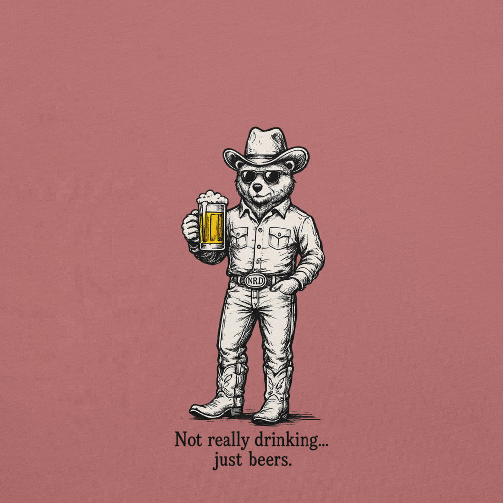 Cowboy Just Beers T-Shirt | Western Beer Tee