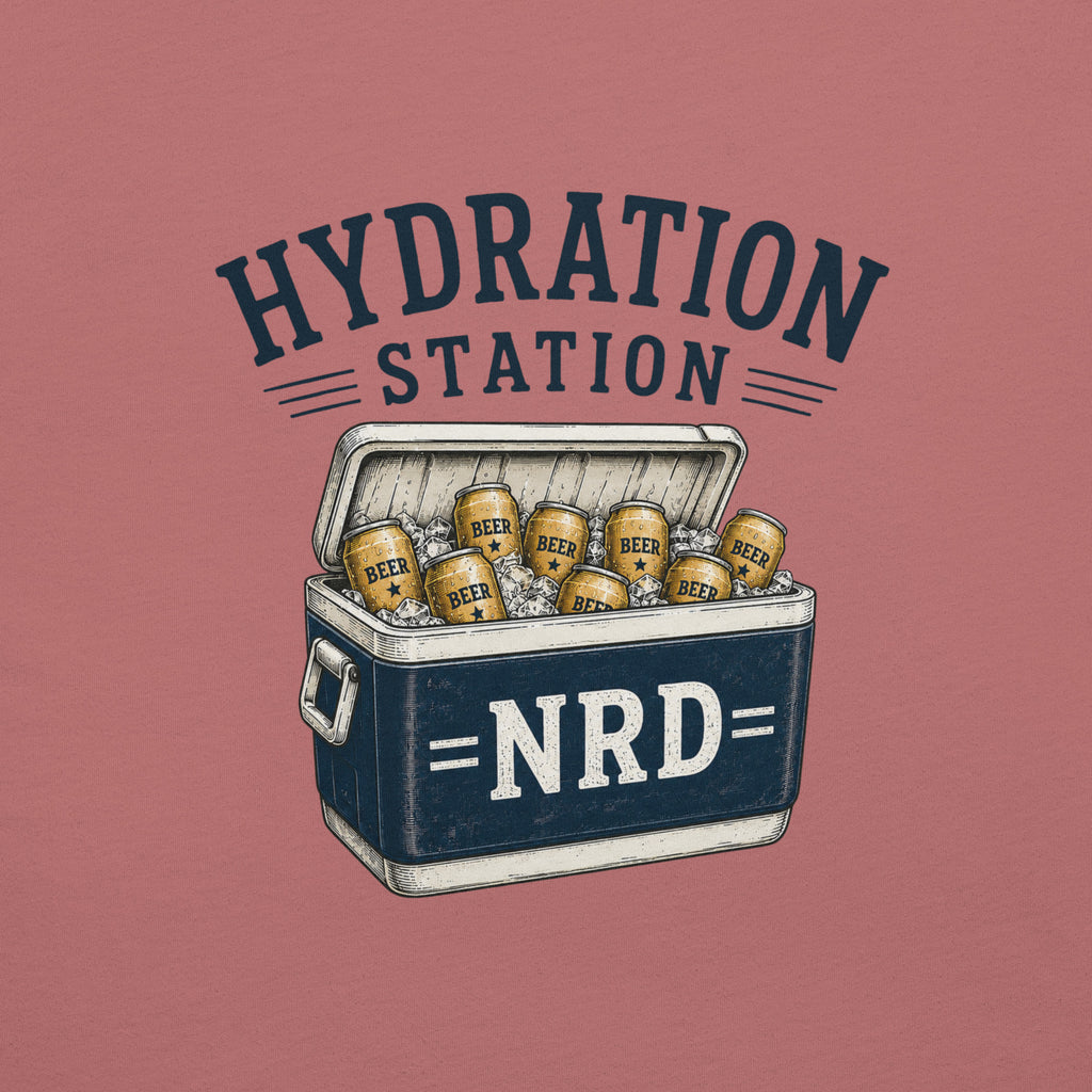 Hydration Station Cooler T-Shirt | Just Beers