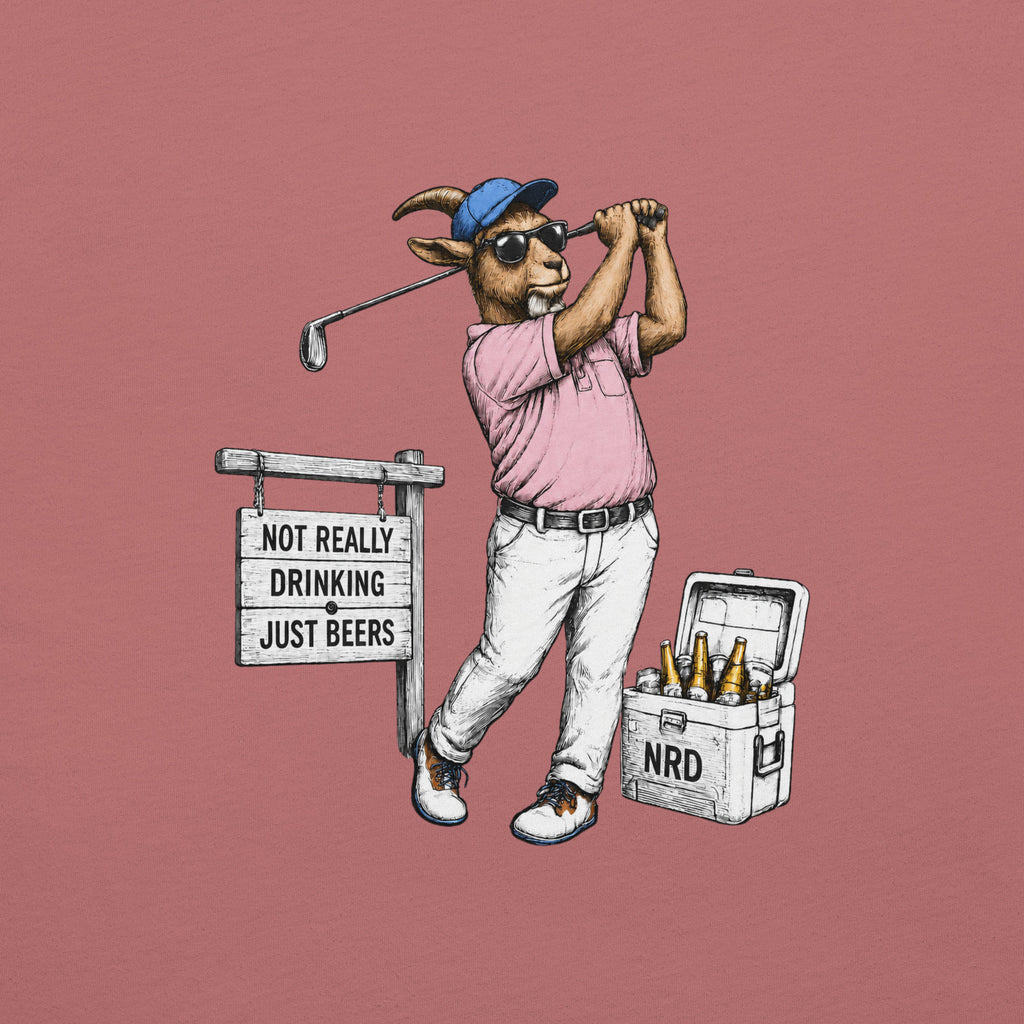 Goat Golfer T-Shirt | Funny Golf Shirt