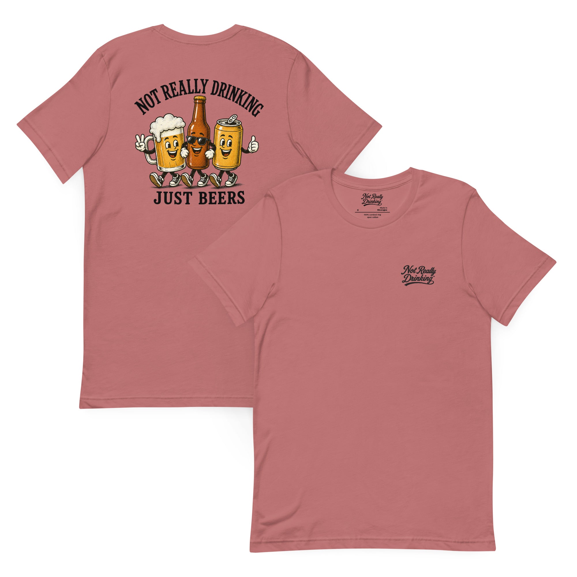 Not Really Drinking Just Beers Crew T-Shirt