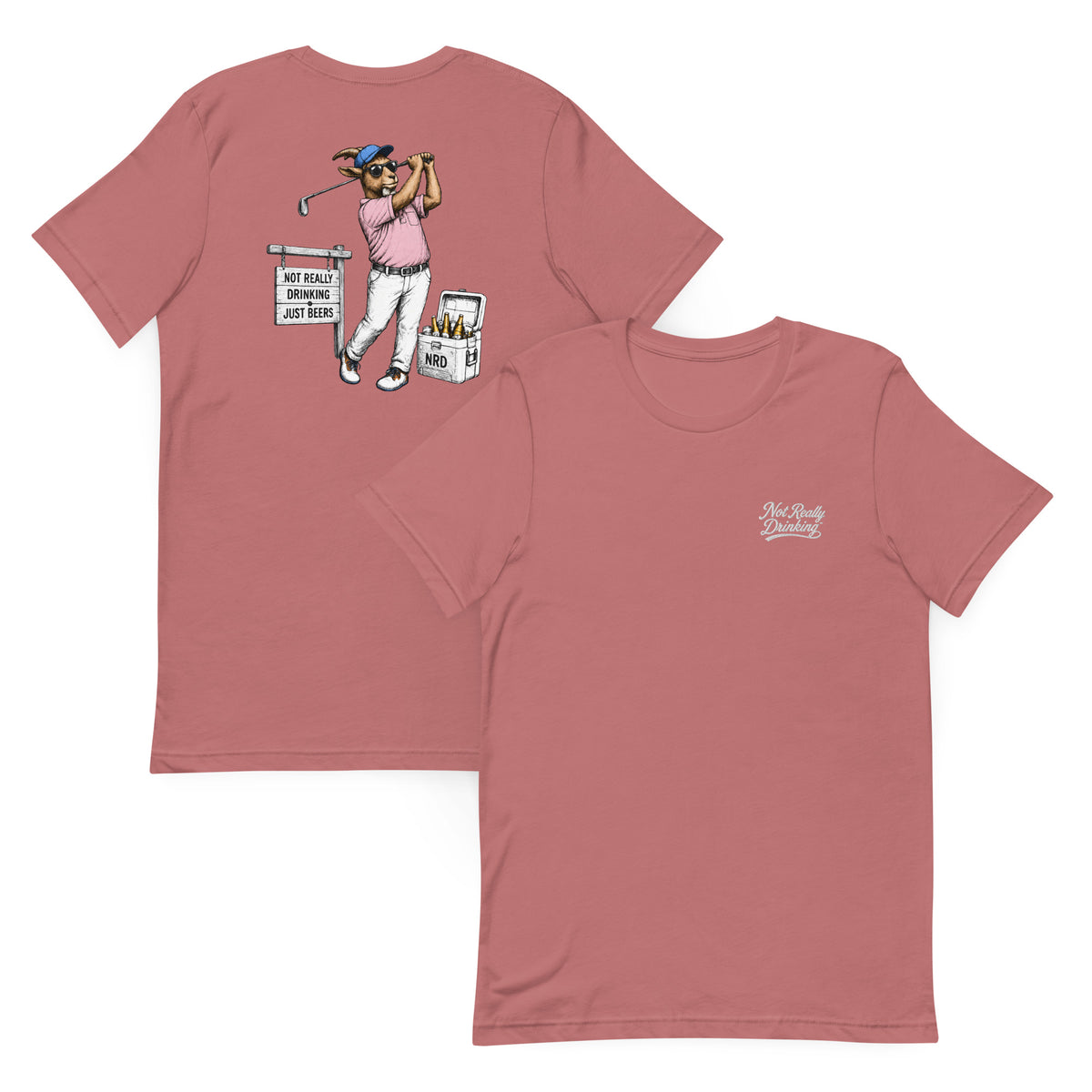 Goat Golfer T-Shirt | Funny Golf Shirt