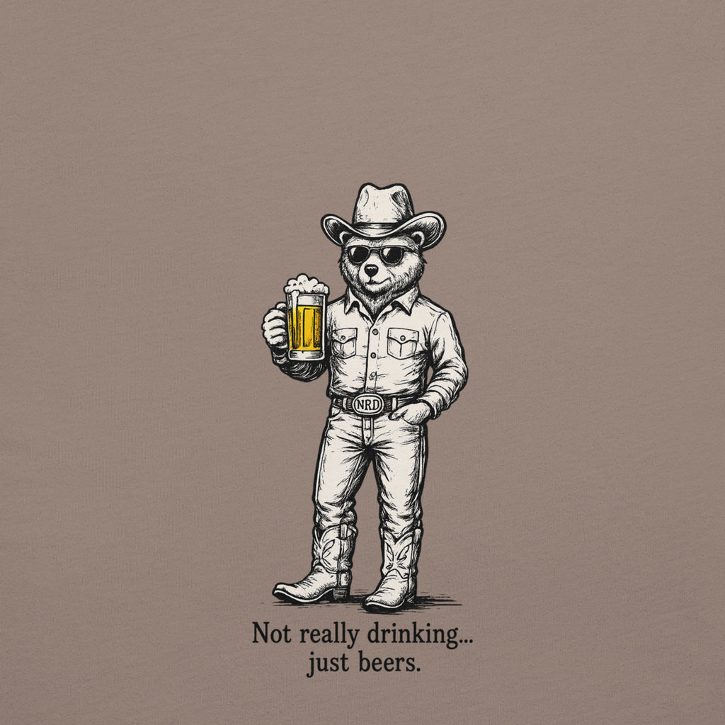 Cowboy Just Beers T-Shirt | Western Beer Tee
