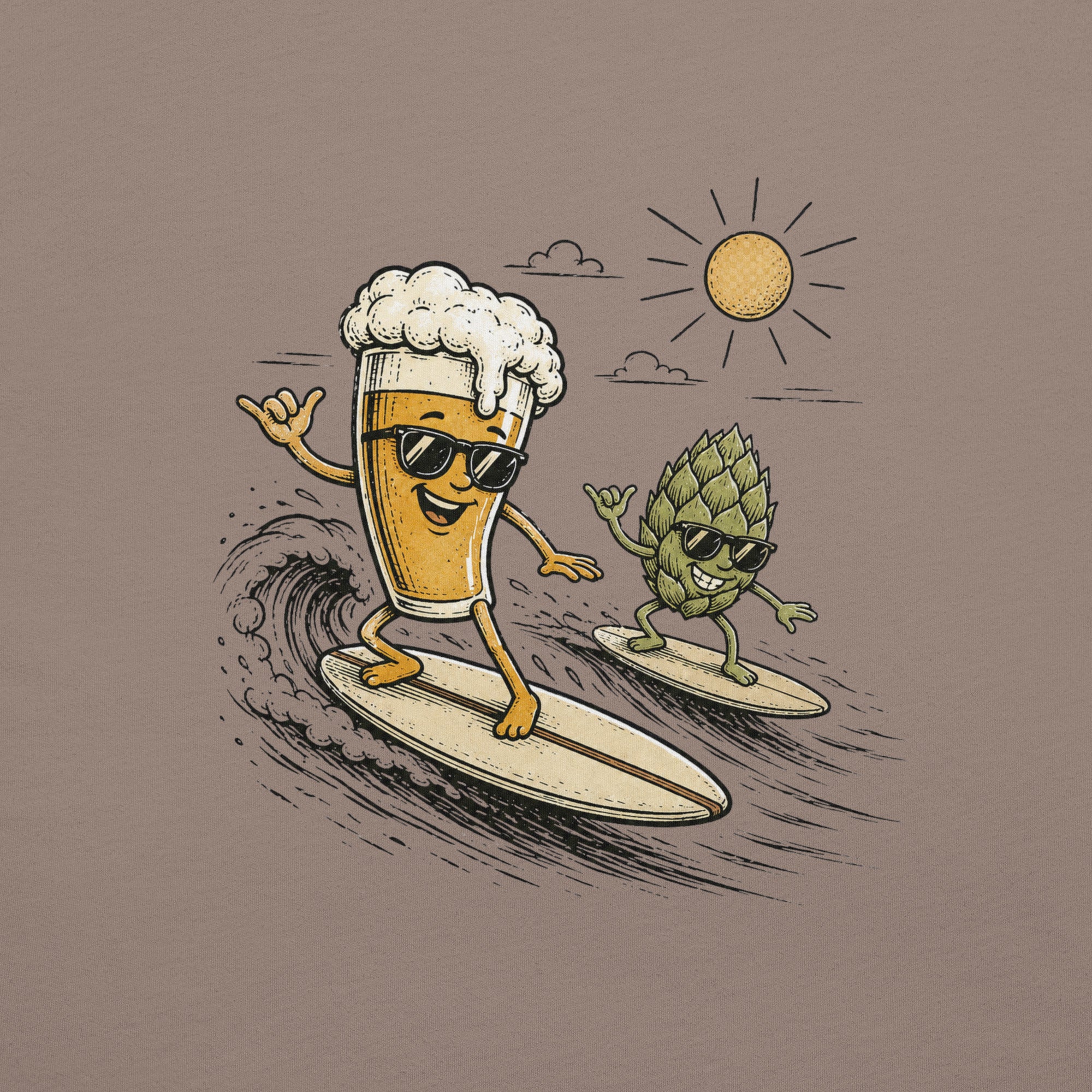 Surf's Up Just Beers T-Shirt