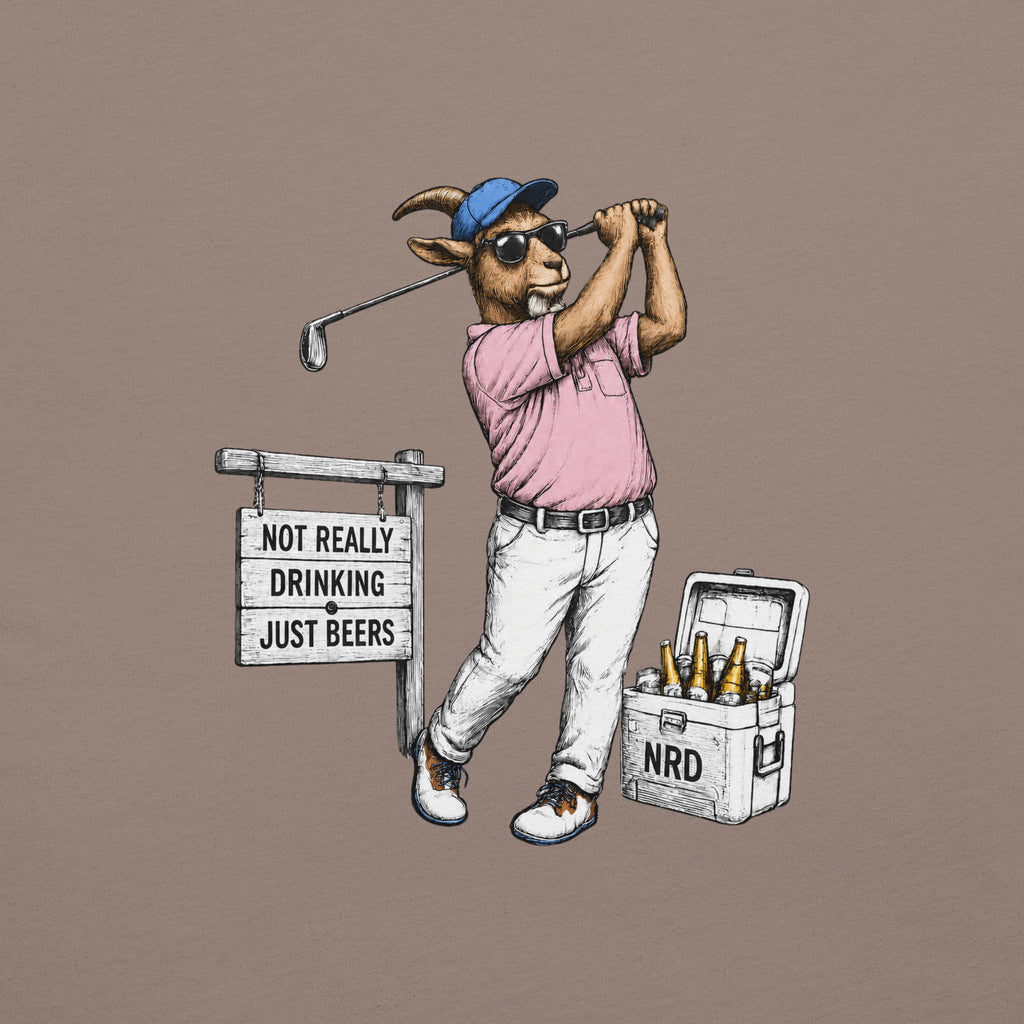 Goat Golfer T-Shirt | Funny Golf Shirt