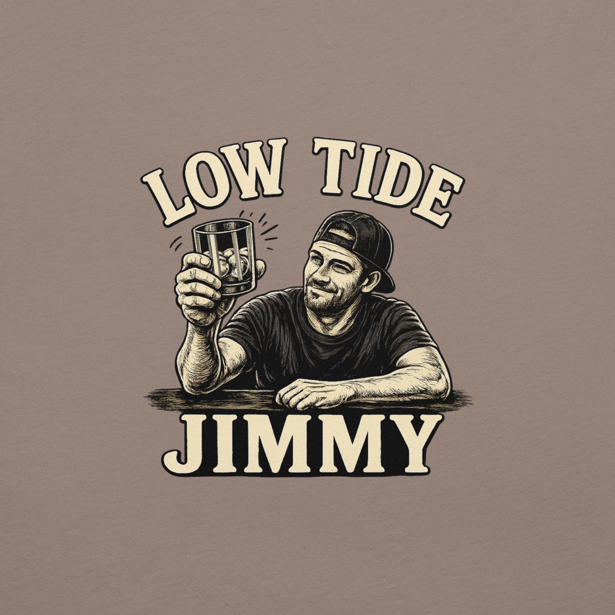 Low Tide Jimmy T-Shirt | Not Really Drinking™