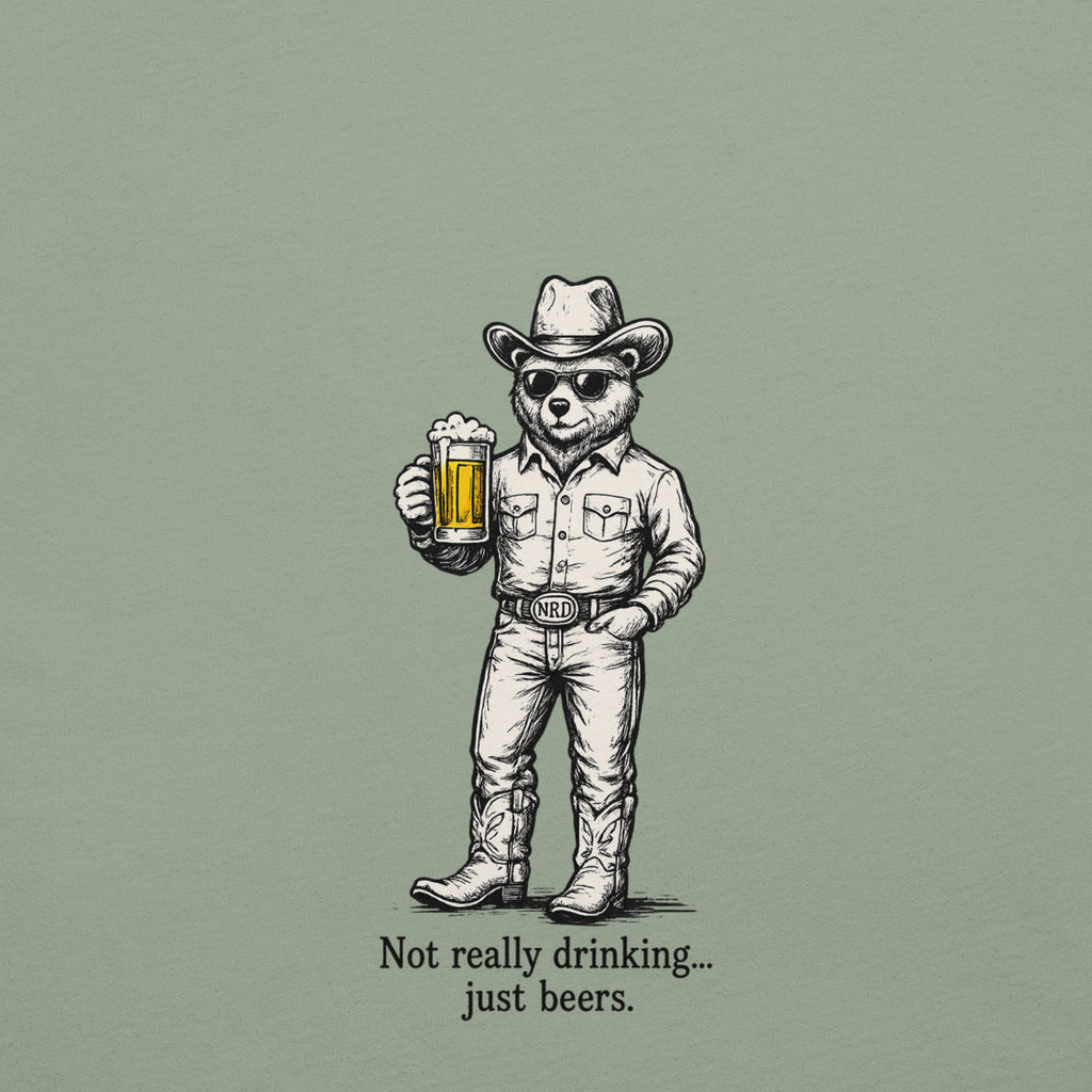 Cowboy Just Beers T-Shirt | Western Beer Tee