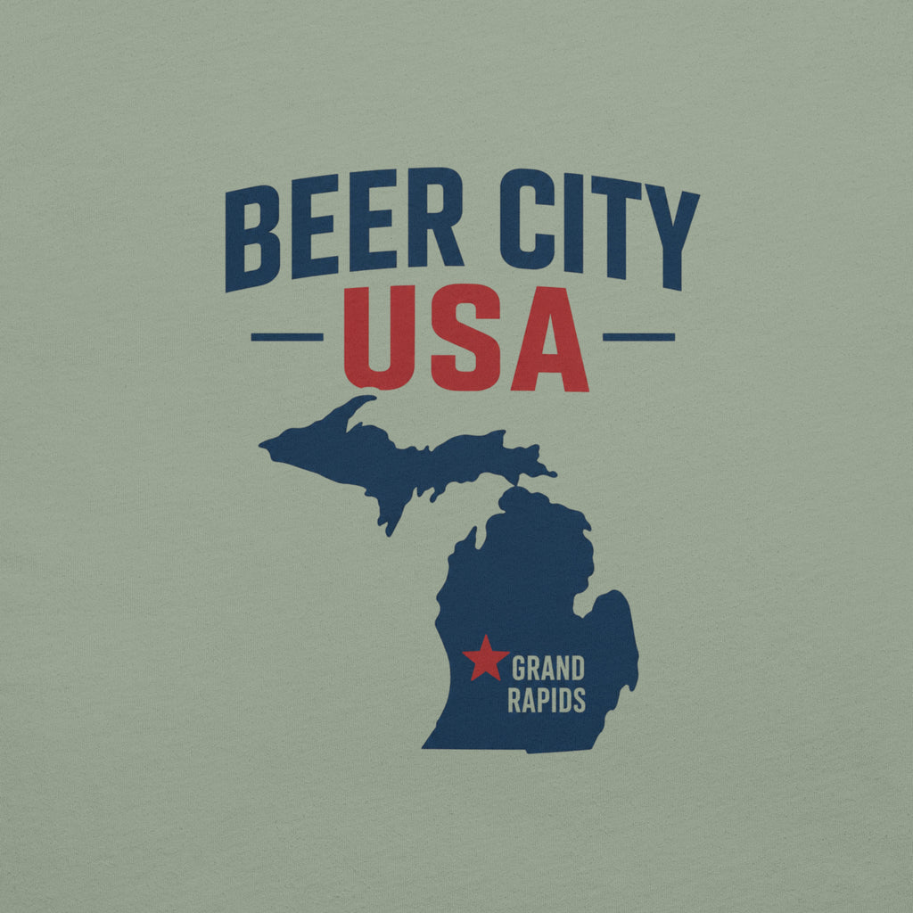 Beer City USA Grand Rapids T-Shirt | Michigan Beer Shirt