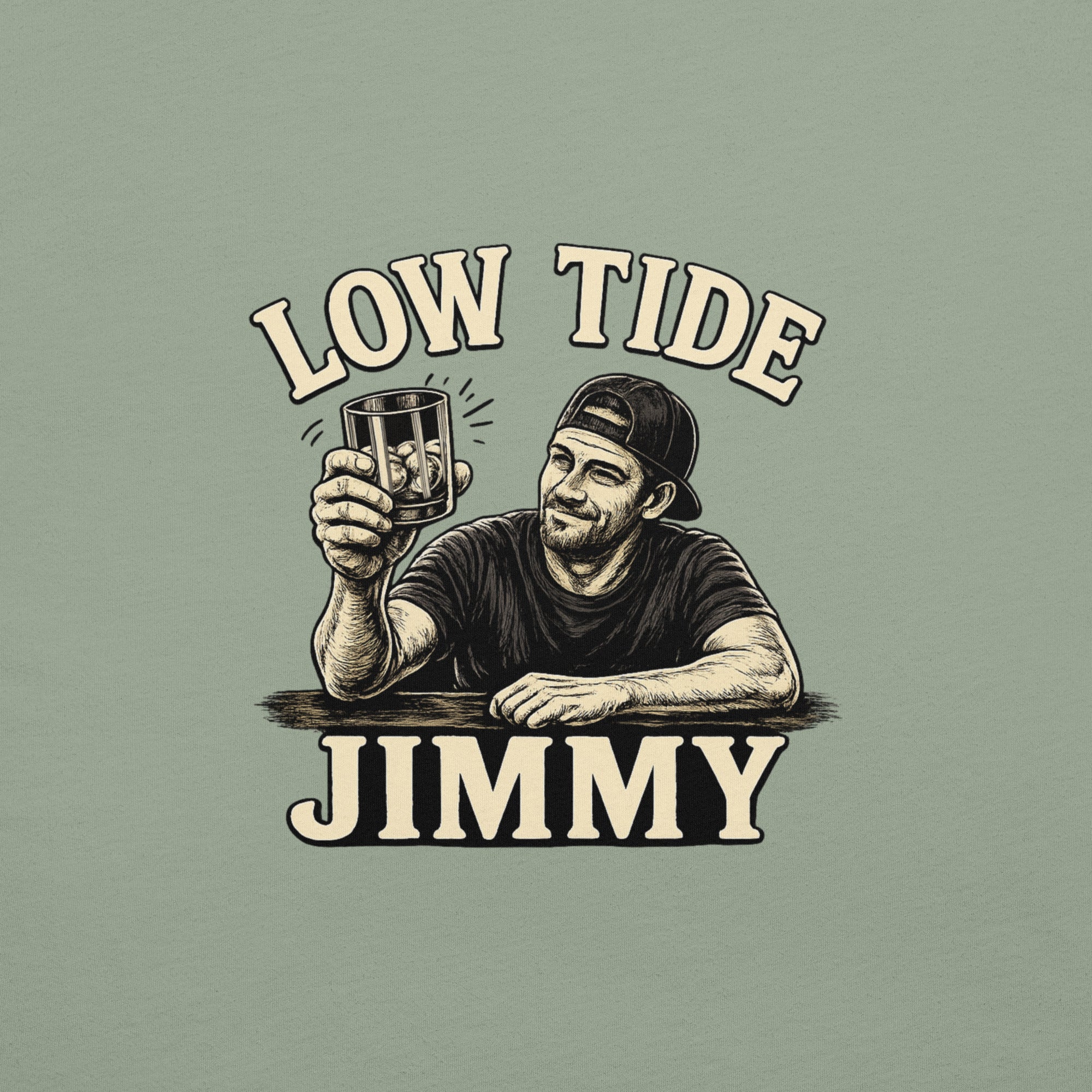 Low Tide Jimmy T-Shirt | Not Really Drinking™