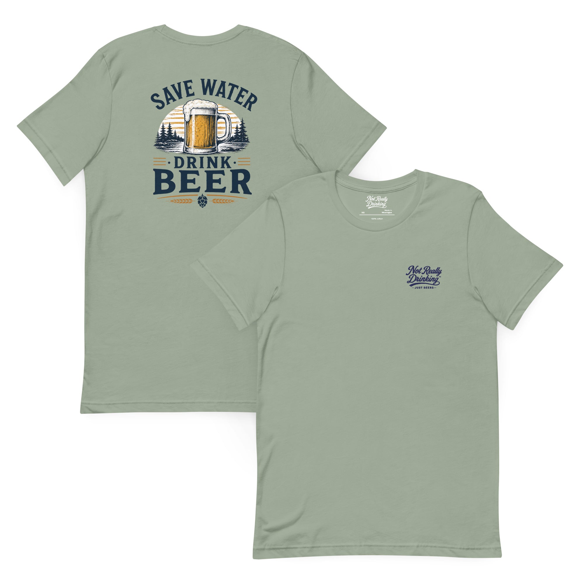 Save Water Drink Beer T-Shirt | Funny Beer Tee
