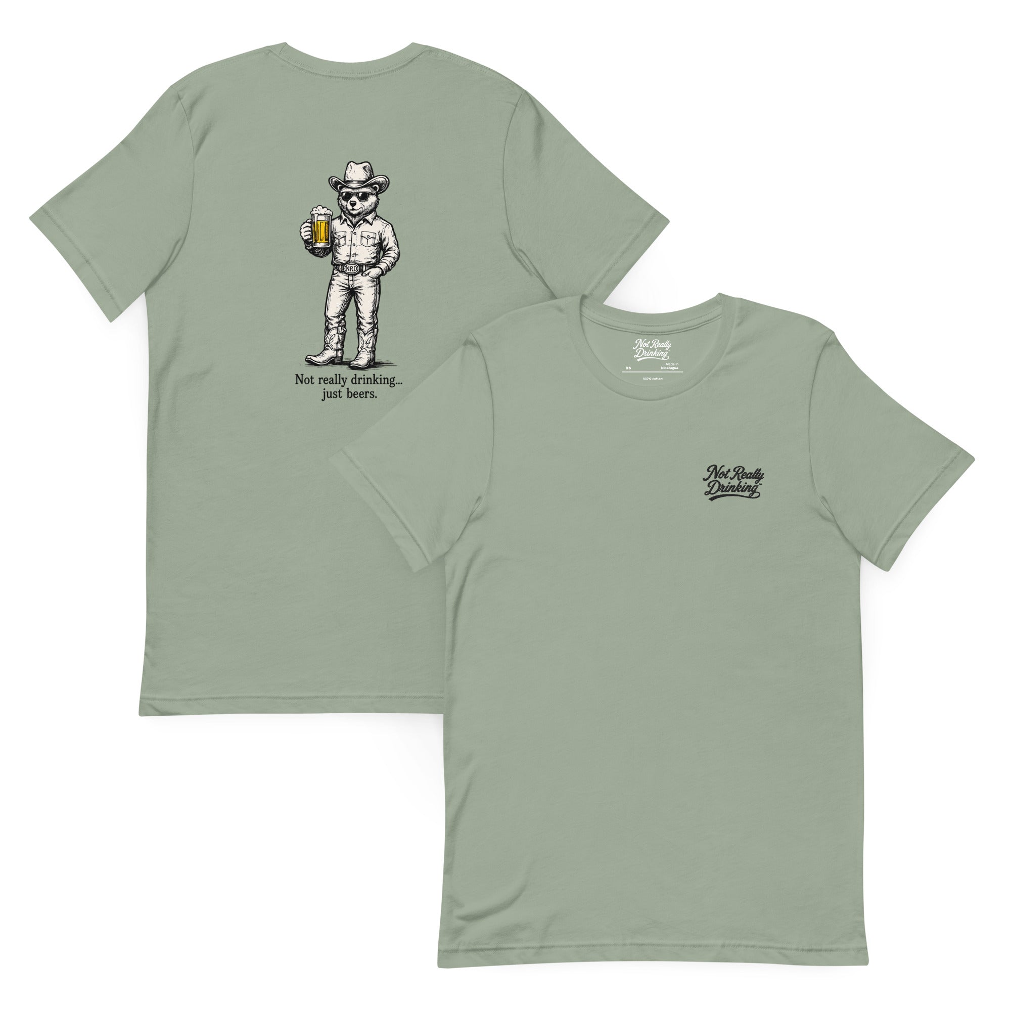 Cowboy Just Beers T-Shirt | Western Beer Tee