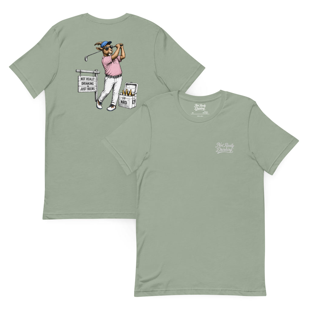 Goat Golfer T-Shirt | Funny Golf Shirt