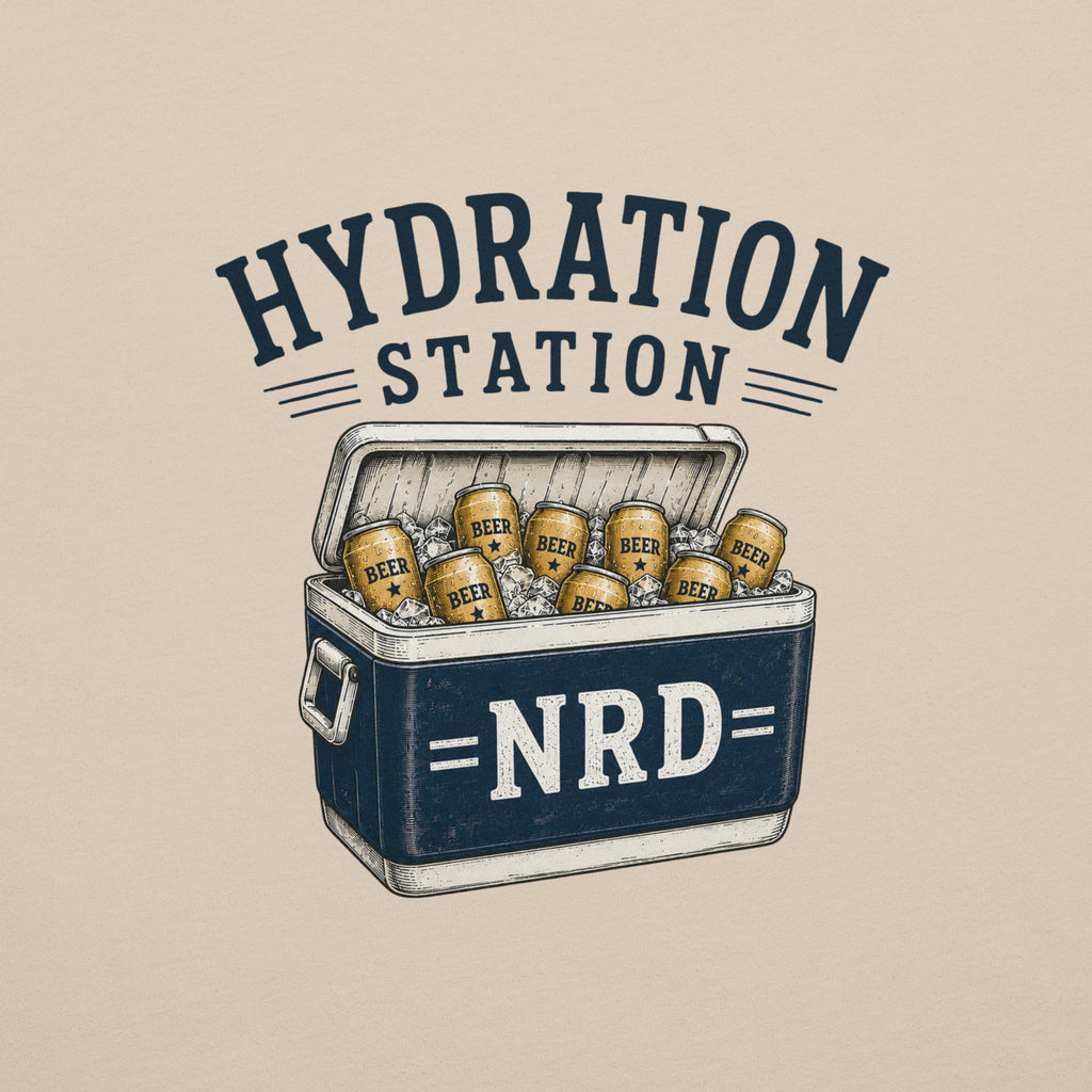 Hydration Station Cooler T-Shirt | Just Beers