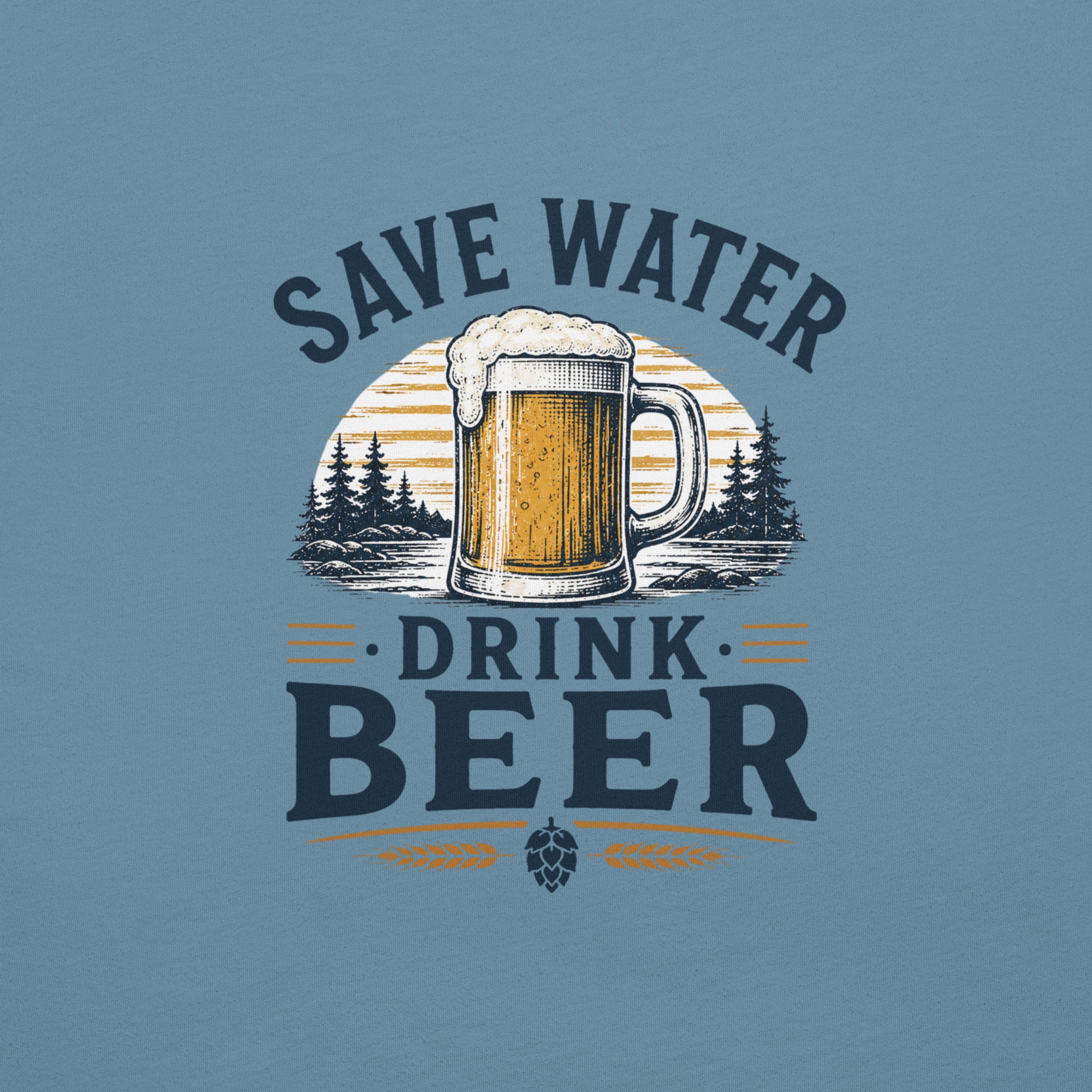 Save Water Drink Beer T-Shirt | Funny Beer Tee