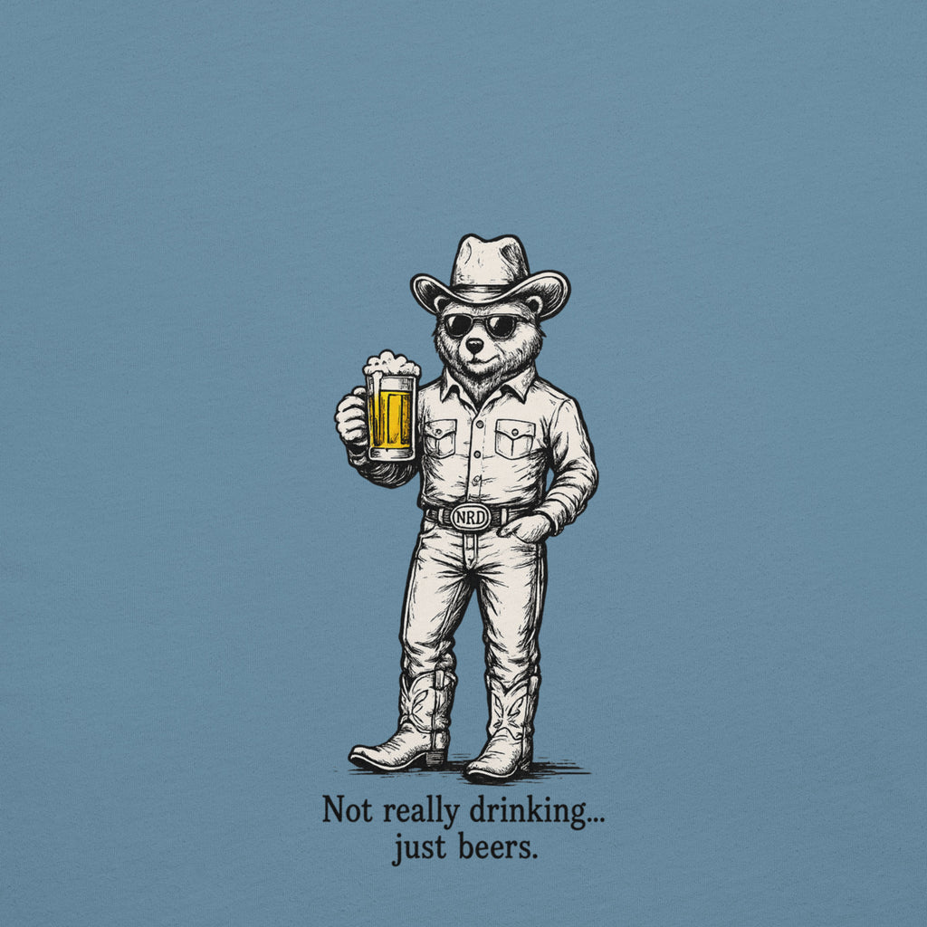 Cowboy Just Beers T-Shirt | Western Beer Tee