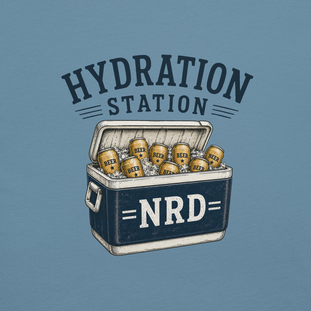 Hydration Station Cooler T-Shirt | Just Beers