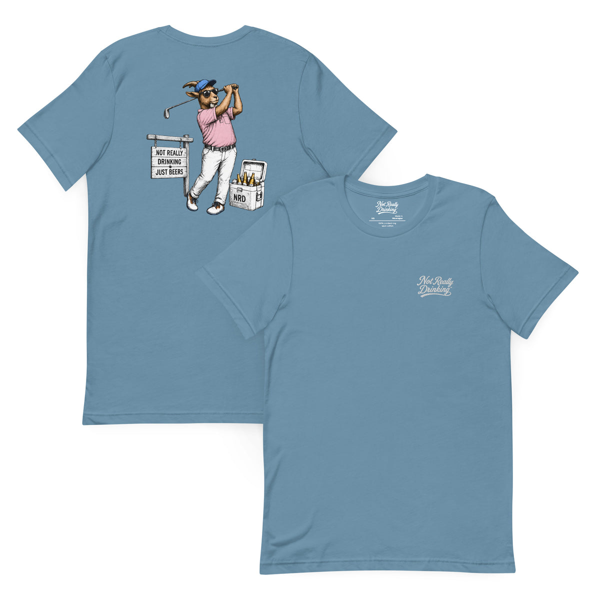 Goat Golfer T-Shirt | Funny Golf Shirt