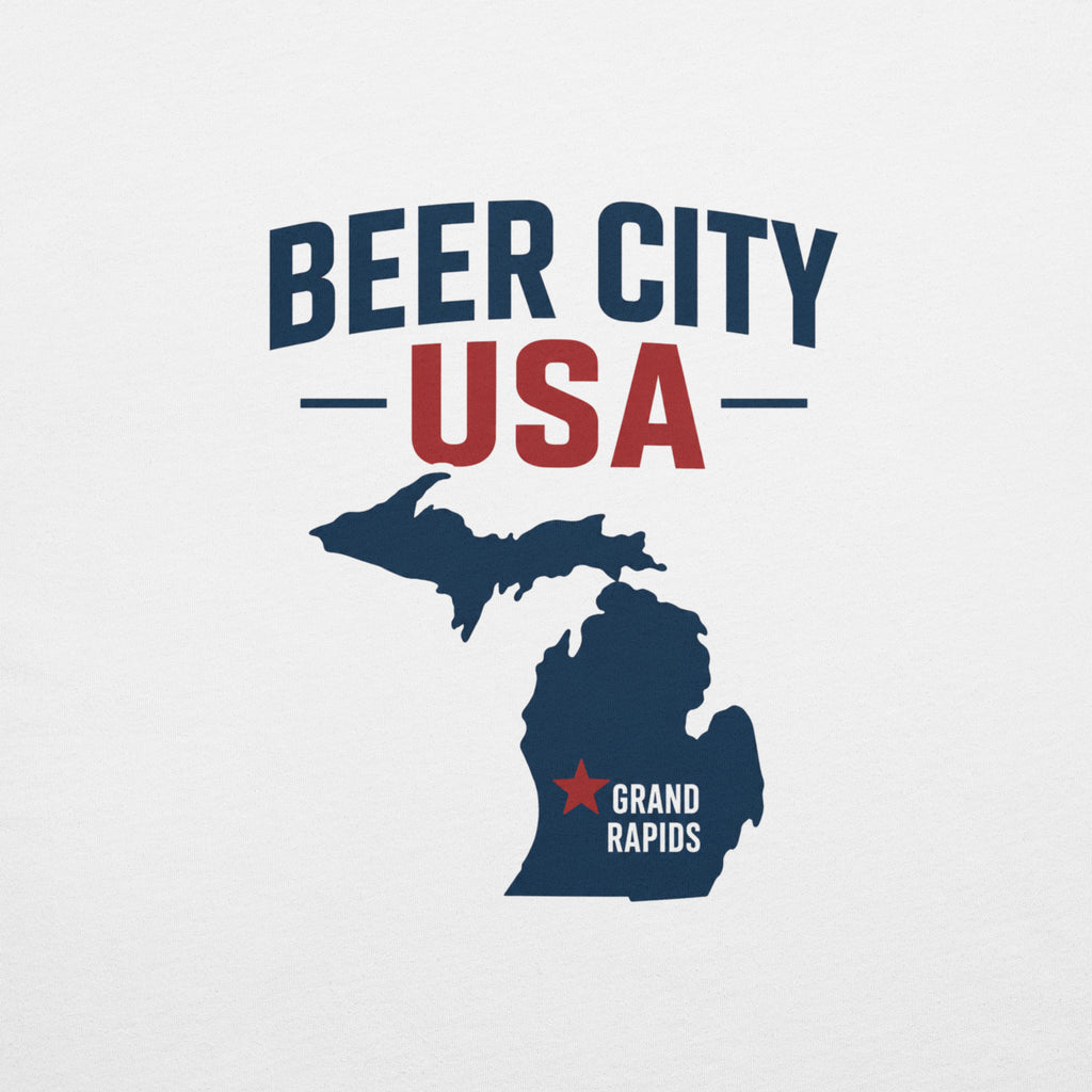 Beer City USA Grand Rapids T-Shirt | Michigan Beer Shirt