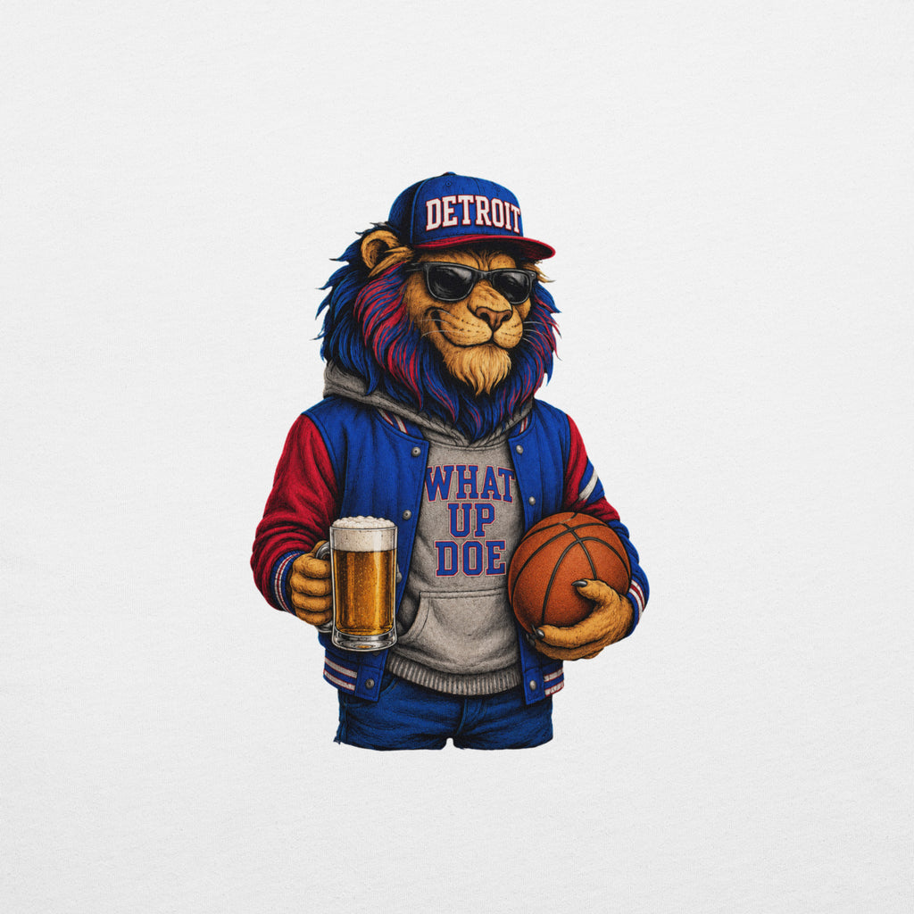 What Up Doe Basketball T-Shirt | Detroit Inspired